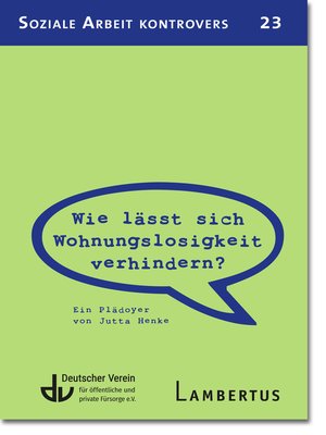 cover image of Wie lässt sich Wohnungslosigkeit verhindern?